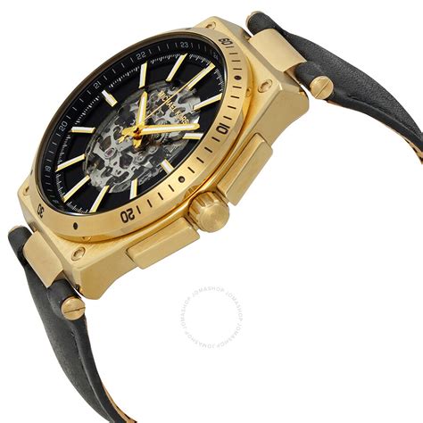 Michael Kors Wilder Automatic Skeleton Dial Men's Watch MK9031